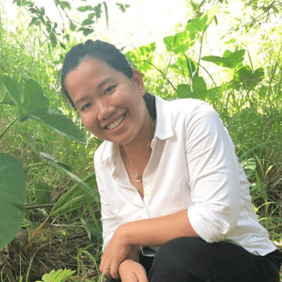 Permaculture Educators Program graduate Jo Anne Coruna