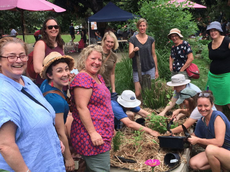 A group of Permaculture Educators Program students 2